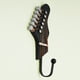 thumbnail image 4 of Ganchos decorativos JAMW de guitarra vintage para colgar ropa abrigos toallas llaves sombreros paquete de 3, 4 of 5