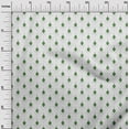 thumbnail image 3 of oneOonePolyesterSpandexGreenFabricAsianIkatCraftProjectsDecorFabricPrintedByTheYard56InchWide, 3 of 4