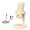 O white, variant on Professional 24Bit 192KHz Studio Condenser Microphone With Real Time Monitoring And Reduction For Podcasting