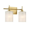 thumbnail image 3 of Bathroom Vanity Light in Natural Brass, 3 of 6