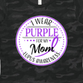thumbnail image 4 of Inktastic I Wear Purple for My Mom- Lupus Awareness Women's T-Shirt, 4 of 5