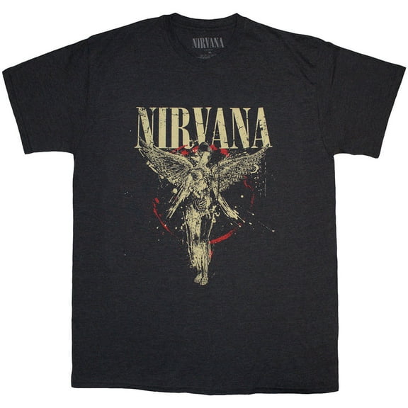 Nirvana Unisex T-Shirt In Utero (Grey)