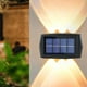 thumbnail image 1 of Lámparas solares exteriores - pack de 2, impermeables IP65, iluminación moderna para jardín, pasillo, patio, 1 of 6
