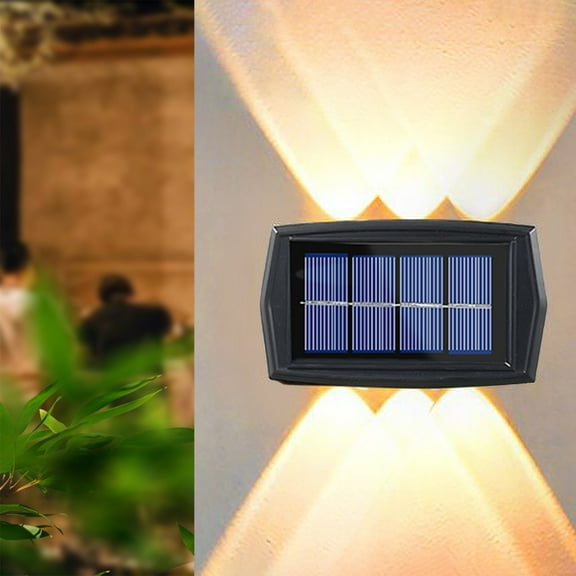 VOAVEKE Solar Garden Light,LED Outdoor Solar Lights, Land-scape Spotlights, Garden Lights, Wireless Solar Powered Outdoor Lights/Lighting For Yard, Walkway