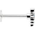 thumbnail image 3 of Body Candy 16G 316L Stainless Steel Ornate Dragonfly Aurora Labret LipRing Tragus 8mm, 3 of 7