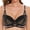 Black, variant on Sngxgn Women's Silky Soft Smoothing Wireless Bra(Black,80AB)
