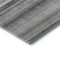 thumbnail image 4 of Addison Rugs Mayfield Washable Transitional Stripes Gray Rectangle Rug, 3' x 5', 4 of 6