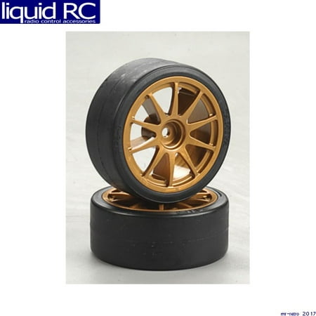 Tamiya 51219 Rc Drift Tires Type D & Wheels (Best Rc Drift Tires For Asphalt)