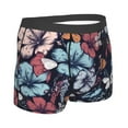 thumbnail image 3 of Balery Flowers ad Butterflies Men's Boxer Briefs, Soft and Breathable Cotton Underwear with nylon Waistband-XX-Large, 3 of 9