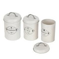 thumbnail image 4 of Sealed Can, 3Pcs/Set Tea Canister, Durable Thickened Iron  for Tea Coffee Sugar, 4 of 8