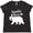 Black Leopard, variant on Inktastic Auntie Bear in White Women's Plus Size T-Shirt