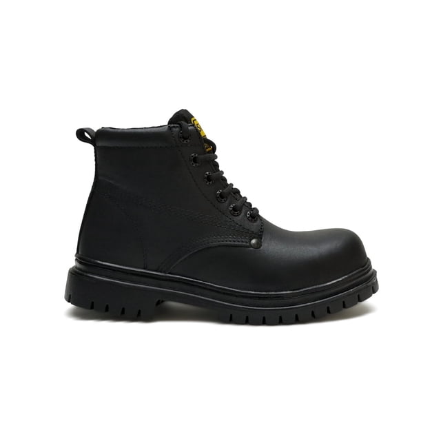 Bota SFB Industrial Seguridad Trabajo Piel Casco Protección para hombre y mujer