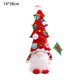 thumbnail image 2 of Gnomo de muñeco de Papá Noel de peluche de Navidad con luz LED Muñeco de peluche de Navidad sin rostro Decoración de elfo de Navidad Zhivalor CPB-SSW702-1, 2 of 5