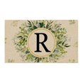 thumbnail image 1 of Big sale Letters Doormats Front Door Floral Decor Initials Doormats Outdoor Entrance Home Surname Decoration Indoor Outdoor, 1 of 3