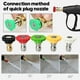 thumbnail image 5 of High Pressure Washer Water Wash Sprayer with Foam and Gun with 5 Spray Nozzles for Car Floor Patio Garden Cleaning, 5 of 5