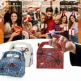 thumbnail image 5 of 32pcs Halloween Spider Handheld Paper Boxes, Festival Horror Gift Packaging Boxes, Foldable Thickened Handles, Creative Foldable Tote Bags, Pumpkin Party Decoration Boxes, 5 of 6