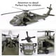 thumbnail image 3 of Juguete Modelo de Helicóptero Armado con Luz de Sonido Fundido a Presión de Aleación Juguete de Helicóptero de Ataque para Niños Decoración del Hogar ANGGREK  Otros, 3 of 8