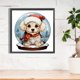 thumbnail image 3 of Pintura de diamante 5D DIY, taladro redondo completo, bola de cristal, Kit de perro, decoración del hogar, 40x40cm Hugtrwg Para estrenar, 3 of 9
