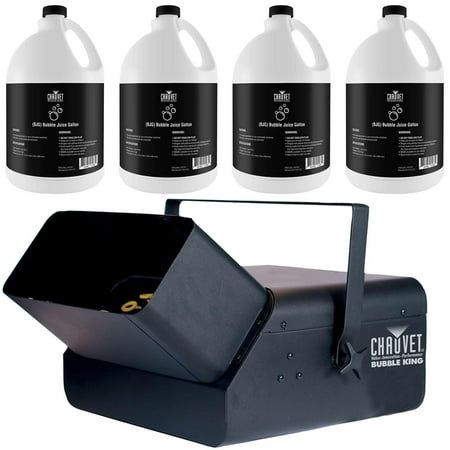 Chauvet DJ B-550 Bubble King Bubble Machine Quad Bundle