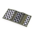 thumbnail image 4 of Cartera de lona para hombre, suave, no deformable, con monedero, cartera para estudiantes, diseño horizontal, 4 of 6