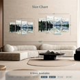 thumbnail image 3 of Elephant Stock Jackson Hole Wall Art - Horizontal Multi Panel Canvas - Living Room Wall Decor - Nature Multi Panel - Gray And Blue Decor - 68" x 42", 3 of 4