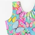 thumbnail image 5 of LYMAYTER Kids Girls Gymnastics Leotards Toddler Prints Sleeveless Training Clothes Outfit Baby Boxer Briefs Dance One-Piece for 3-12 Years, 5 of 9