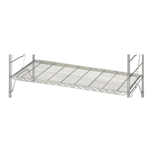 Quantum Storage 1224C Tablette d'Étagères Grillagées Chromées - 12 x 24 Po