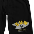thumbnail image 2 of Sun Records Logo Men's Black Lounge Shorts-XL, 2 of 3