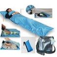 thumbnail image 2 of Single Sleeping Bag Camping Travel Mini Sleeping Bag (Sky Blue), 2 of 4