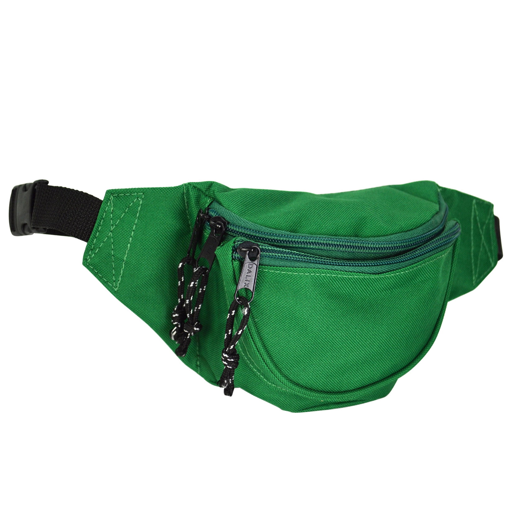DALIX Unisex Small Fanny Pack Waist Pouch S XS Size 24 to 31 in Dark Green