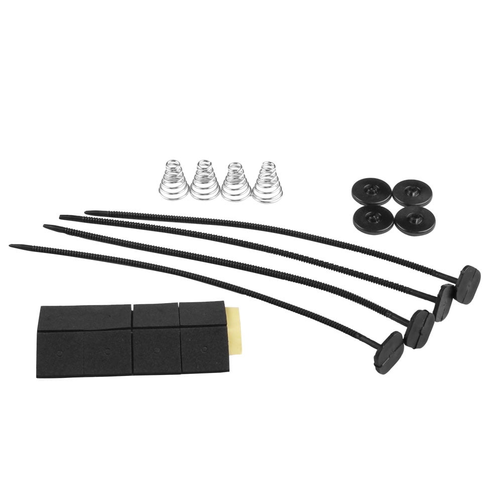 Electric Radiator Fan Tie Strap Mounting Kit Zip Ties Straps Tabs Springs;Electric Radiator Fan