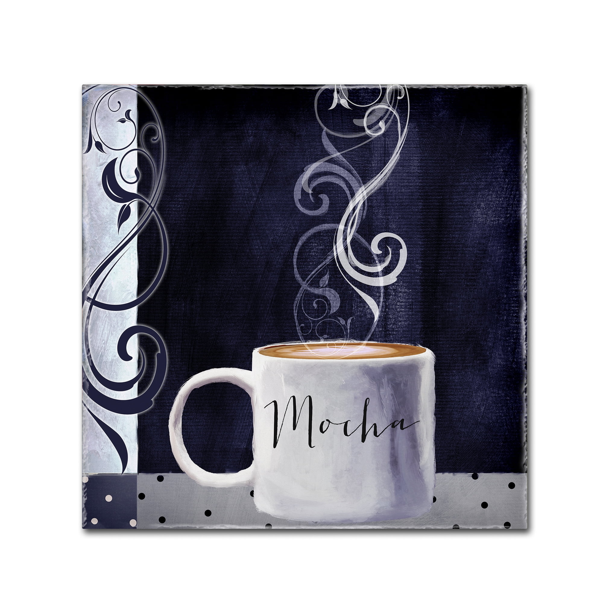 Trademark Fine Art "Cafe Blue III" Canvas Art by Color Bakery