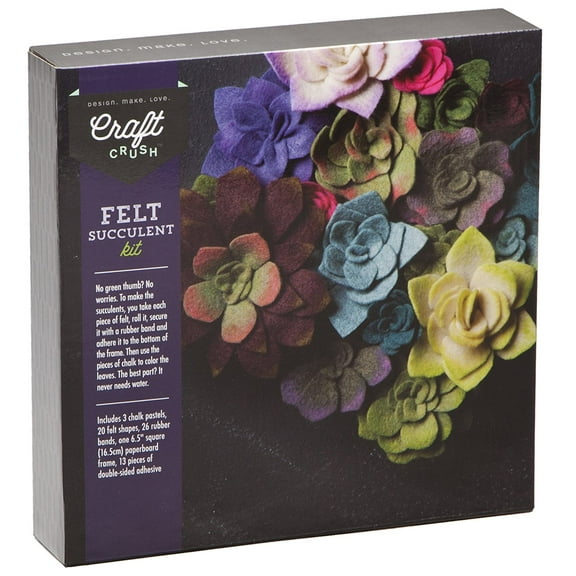 Craft Crush Felt Succulents