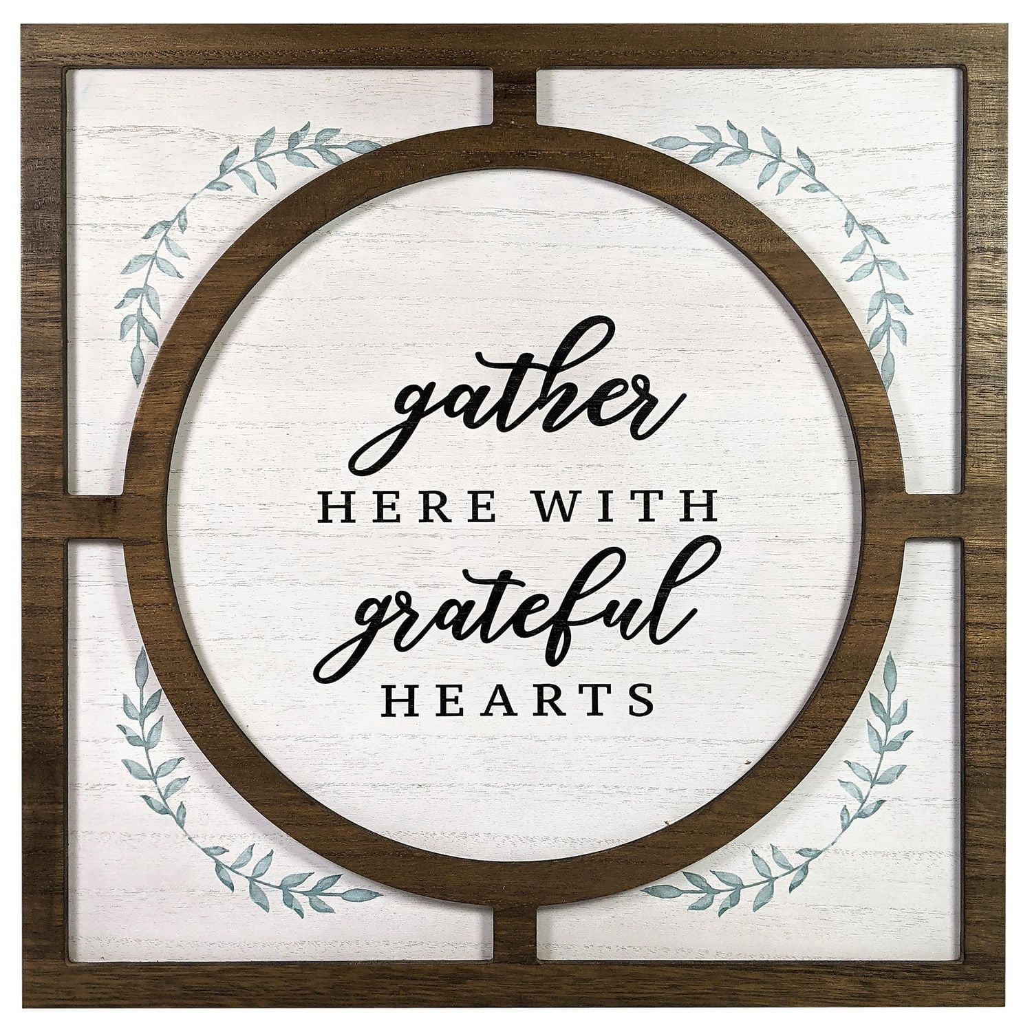 17x17 Gather Here Wall Art