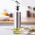 thumbnail image 2 of Botella de Aceite Dispensador de Vinagre de material acero Inoxidable Recipiente de Aceite Botella de Aceite a Prueba de 300 Ml BLESIY Botella de aceite de acero inoxidable, 2 of 8