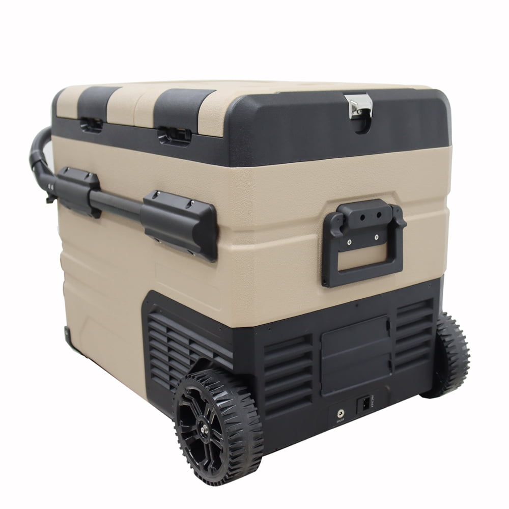 Portable Car Refrigerator Outdoor Fridge Small Refrigerator Car and Household Dual-Use 45L