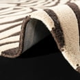 thumbnail image 5 of SAFAVIEH Soho Paige Striped Wool Area Rug, Beige/Charcoal, 5' x 8', 5 of 6