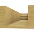 thumbnail image 4 of Ekena Millwork 6"W x 4"H x 24"L Monterey Woodgrain TimberThane Rafter Tail, Primed Tan, 4 of 6
