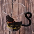 thumbnail image 4 of Black Cat Double Mugs Espresso Cup & Hand 250ml for Coffee, 4 of 6