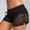 Black, variant on Conairie Women Swim Bottoms Lace Mesh Full Coverage High Cut Swimsuit Ruched Scrunch Swim Bottom XXL
