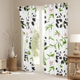 thumbnail image 3 of Castle Fairy Black White Panda Curtains Pack of 2 (42x84 Each),Bow Curtains Blackout, 3 of 6