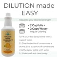 thumbnail image 3 of EarthSential Plant-Based All-Purpose Household Cleaner Concentrate, Orange, 32 fl oz, Makes 64 Bottles, 3 of 6