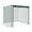 Green, variant on Outsunny 12' x 4' Plant Protection Tent Crop Cage with Door, Black
