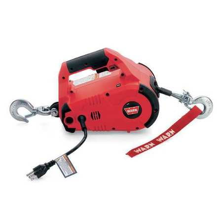 WARN 885000 Portable Electric Winch, HP, 115VAC