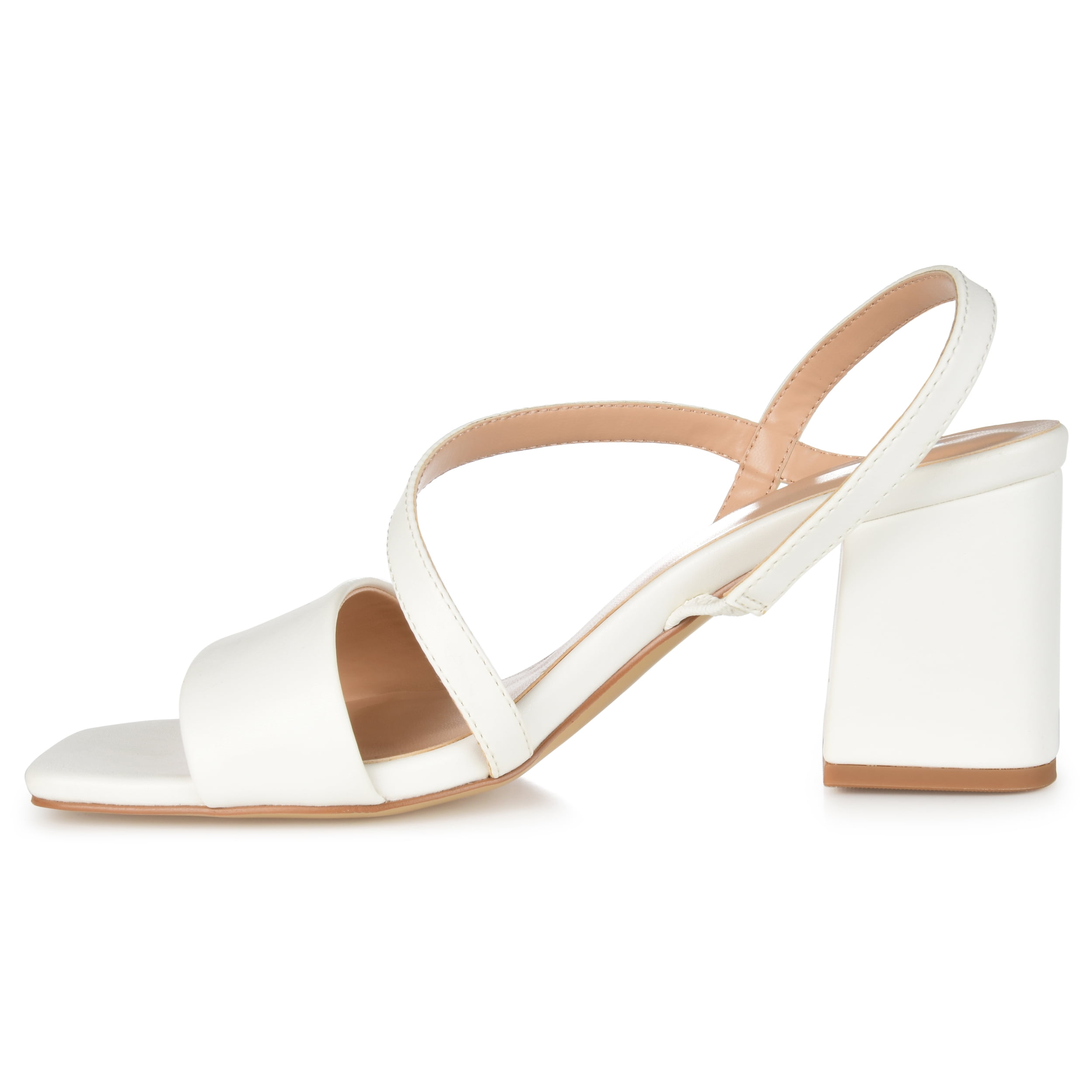 Journee Womens Lirryc Open Square Toe Block Heel Sandals, Widths Available