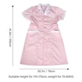 thumbnail image 3 of LOVEVER Ensemble d'Été pour Femmes, Manteau à Manches Courtes pour Infirmière, Uniforme de Soins pour Femme, Dame, 3 of 6