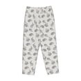 thumbnail image 4 of Haiem Hand Drawn Squirrel Women's Pajama Pants Ultra Lightweight Pjs Bottoms Sleepwear Bottom Pants With Pocket Drawstring-XX-Large, 4 of 7