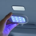 thumbnail image 2 of 12V RV Ceiling Dome Light, Universal Car Ceiling Roof Light USB Rechargeable 8 Colors Reading Light Interior Ceiling Roof Dome Light ,Black, 2 of 5