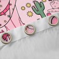 thumbnail image 4 of Homewish Chic Cowgirl Boots Curtains Pack of 2 (42x84 Each),Tropical Desert Cactus Curtains Blackout,Colorful Stars Pattern Bedroom Curtains For Girls Kids,Luxury Bedroom Decor, 4 of 6