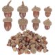 thumbnail image 1 of 50 piezas mini adornos de bellamentos bellamentos bellotas para corona de bricolaje y guirnaldas, 1 of 6